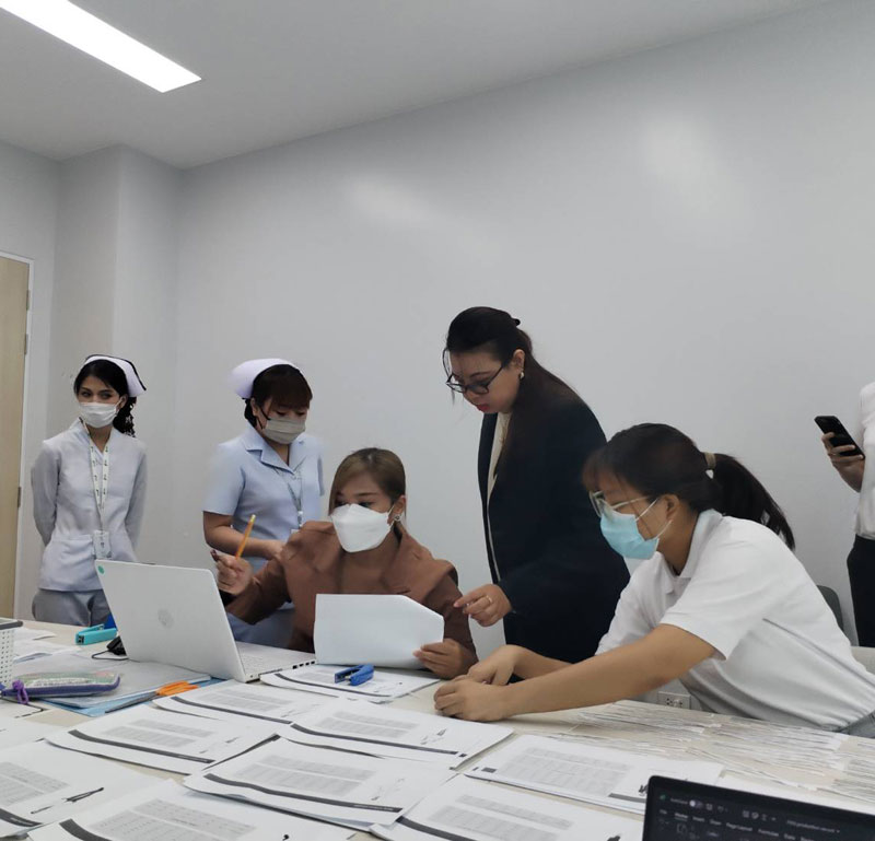 Activities at public hospital