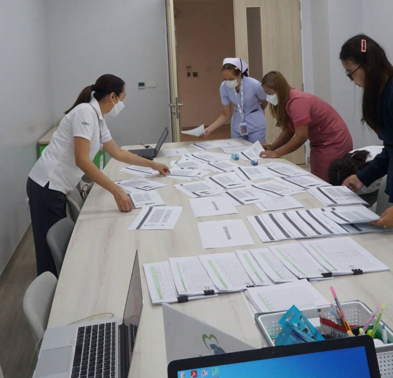 Activities at public hospital