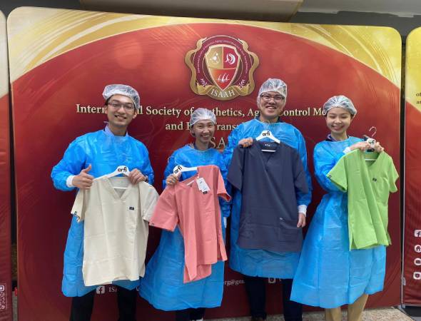 Medical World Enterprise Co., Ltd. Showcases Family Hospital Uniform & Arfi at ISAAH 2024, Mahidol University